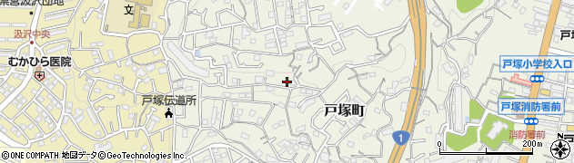 神奈川県横浜市戸塚区戸塚町4428周辺の地図