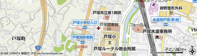 戸塚鍼灸院周辺の地図