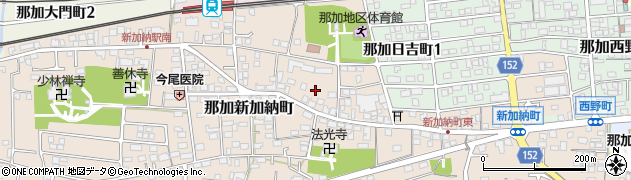 岐阜県各務原市那加新加納町2199周辺の地図