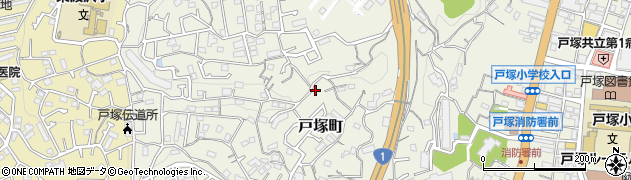 神奈川県横浜市戸塚区戸塚町4321周辺の地図