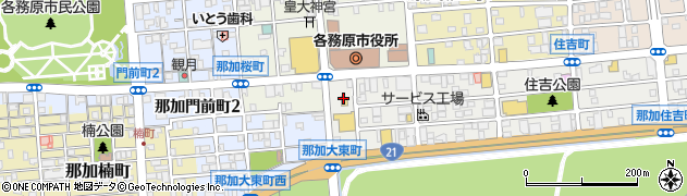 スギ薬局　各務原市役所前店周辺の地図