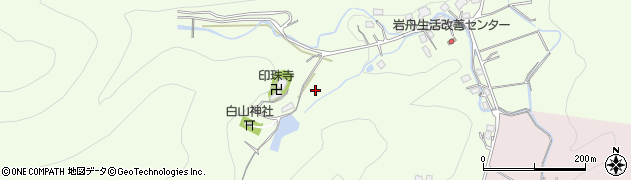 島根県安来市岩舟町周辺の地図
