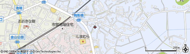 神奈川県伊勢原市池端437周辺の地図