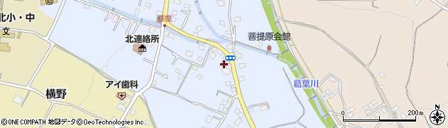 神奈川県秦野市菩提334周辺の地図