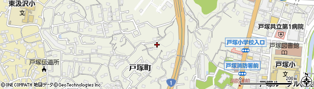 神奈川県横浜市戸塚区戸塚町4324周辺の地図