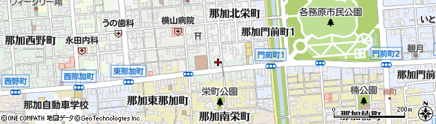 岐阜県各務原市那加栄町5周辺の地図