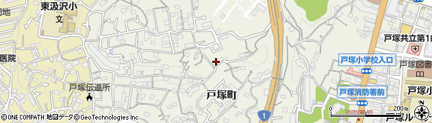 神奈川県横浜市戸塚区戸塚町4315-33周辺の地図