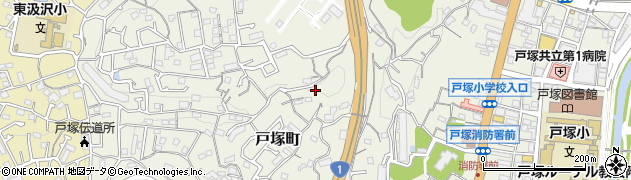 神奈川県横浜市戸塚区戸塚町4324-3周辺の地図