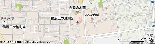 石田眼科周辺の地図