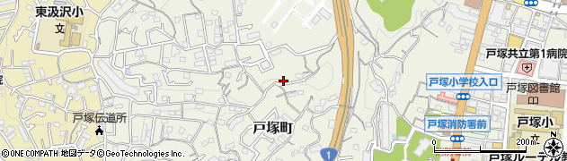 神奈川県横浜市戸塚区戸塚町4315-39周辺の地図