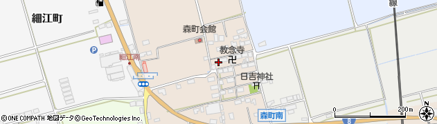 セイノースーパーエクスプレス株式会社長浜航空営業所周辺の地図