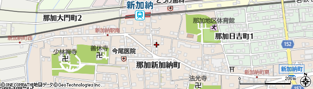 岐阜県各務原市那加新加納町2162周辺の地図