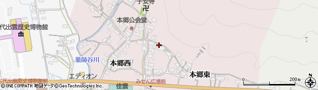 島根県出雲市大社町修理免1356周辺の地図