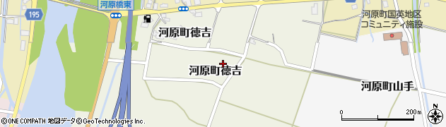 鳥取県鳥取市河原町徳吉242周辺の地図
