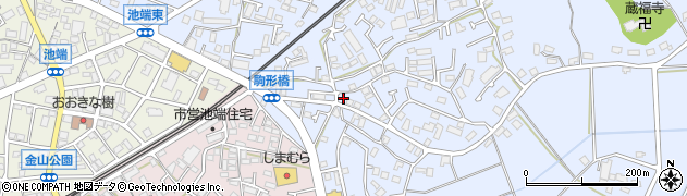 神奈川県伊勢原市池端454周辺の地図