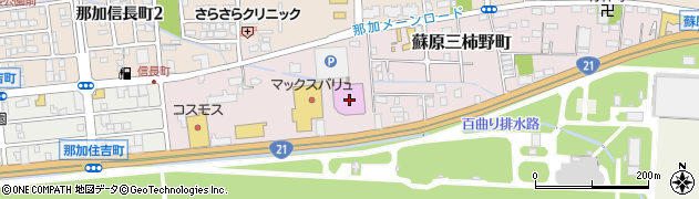ＺＥＮＴ　各務原店ホール周辺の地図