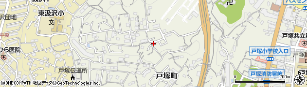 神奈川県横浜市戸塚区戸塚町4615周辺の地図