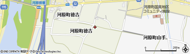 鳥取県鳥取市河原町徳吉227周辺の地図
