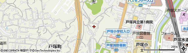 神奈川県横浜市戸塚区戸塚町4264周辺の地図