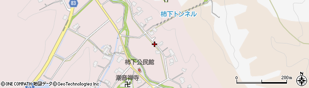 岐阜県可児市柿下74周辺の地図