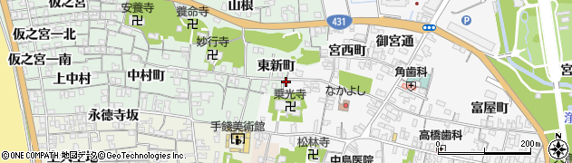島根県出雲市大社町杵築東2504周辺の地図