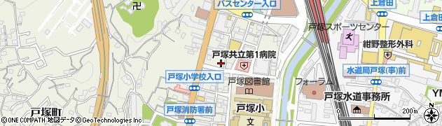 神奈川県横浜市戸塚区戸塚町3999周辺の地図