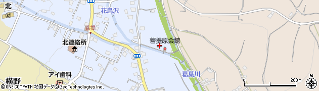 神奈川県秦野市菩提561周辺の地図