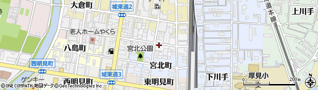 岐阜県岐阜市向陽町周辺の地図