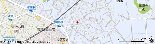 神奈川県伊勢原市池端455周辺の地図