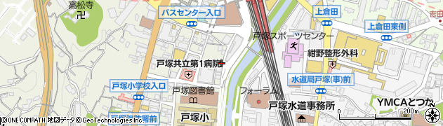 神奈川県横浜市戸塚区戸塚町108周辺の地図