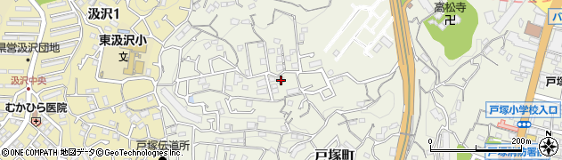 神奈川県横浜市戸塚区戸塚町4446周辺の地図