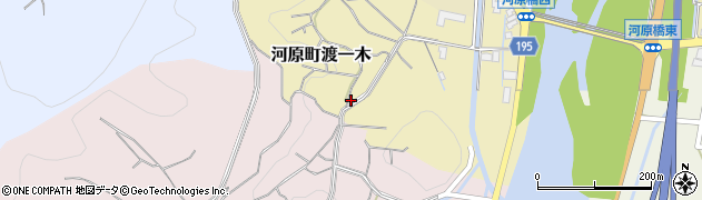鳥取県鳥取市河原町渡一木25周辺の地図