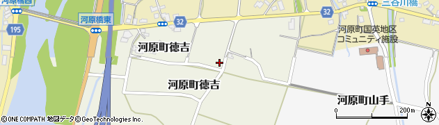 鳥取県鳥取市河原町徳吉220周辺の地図