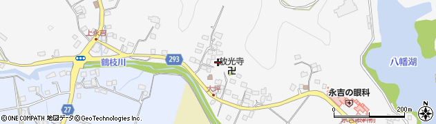 千葉県茂原市上永吉周辺の地図