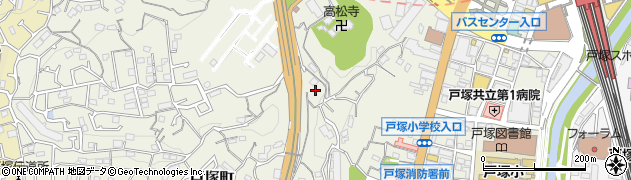 神奈川県横浜市戸塚区戸塚町4269周辺の地図