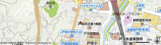 神奈川県横浜市戸塚区戸塚町4003周辺の地図