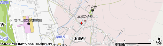 島根県出雲市大社町修理免1501周辺の地図