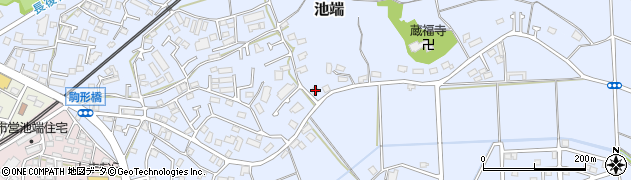 神奈川県伊勢原市池端747周辺の地図