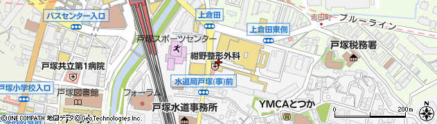 ベルナール戸塚店周辺の地図