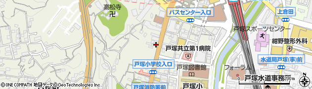 源泉 戸塚 本店周辺の地図
