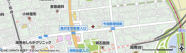 神奈川県藤沢市湘南台6丁目5周辺の地図