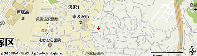神奈川県横浜市戸塚区戸塚町4495-19周辺の地図