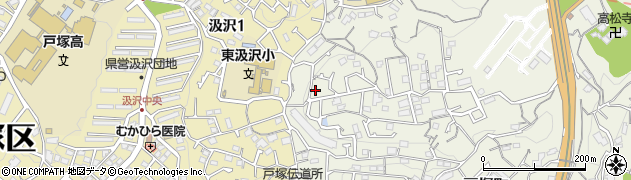 神奈川県横浜市戸塚区戸塚町4495-9周辺の地図