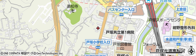 神奈川県横浜市戸塚区戸塚町4117周辺の地図