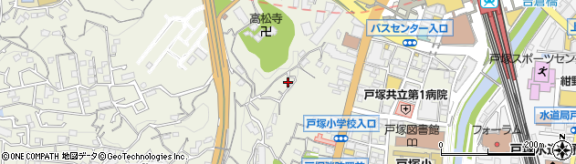 神奈川県横浜市戸塚区戸塚町4263-12周辺の地図