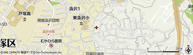 神奈川県横浜市戸塚区戸塚町4495-32周辺の地図