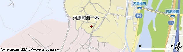 鳥取県鳥取市河原町渡一木21周辺の地図