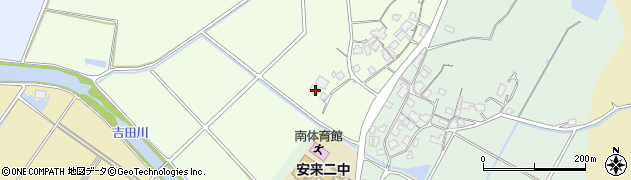 島根県安来市月坂町343周辺の地図