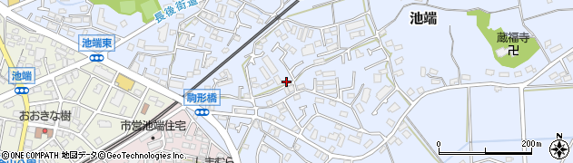 神奈川県伊勢原市池端505周辺の地図