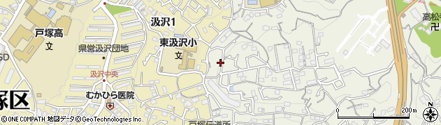 神奈川県横浜市戸塚区戸塚町4495-16周辺の地図